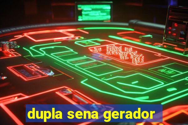 dupla sena gerador